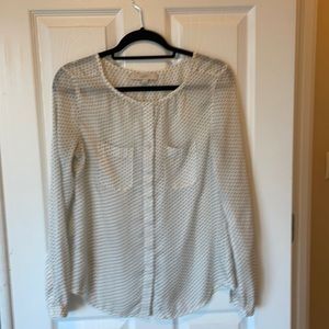 Loft - Ann Taylor, S, Button Down, blouse. EUC!!